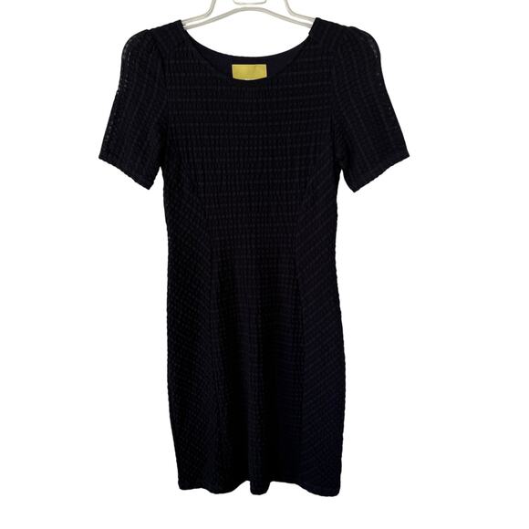 Maeve Dresses & Skirts - Maeve Anthropologie texture  sheath dress black size XS